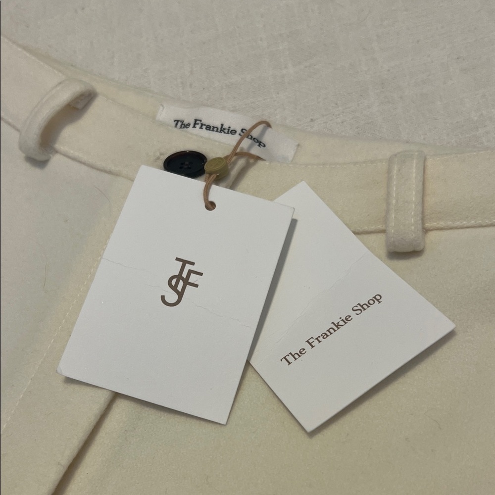 The Frankie Shop Cream Trousers